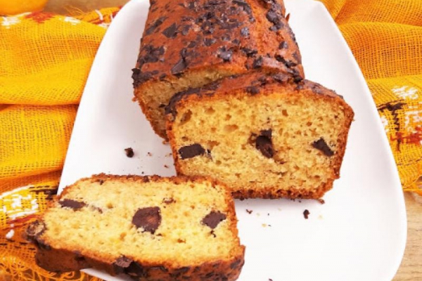 Ciasto pomarańczowe z czekoladą / Orange Chocolate Chip Bread