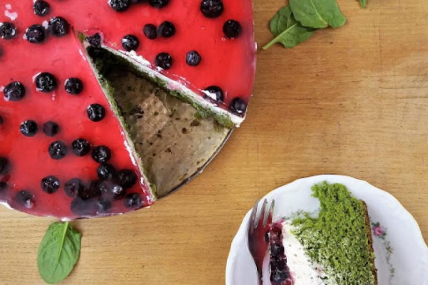 Ciasto Arbuz / Watermelon Spinach Cake