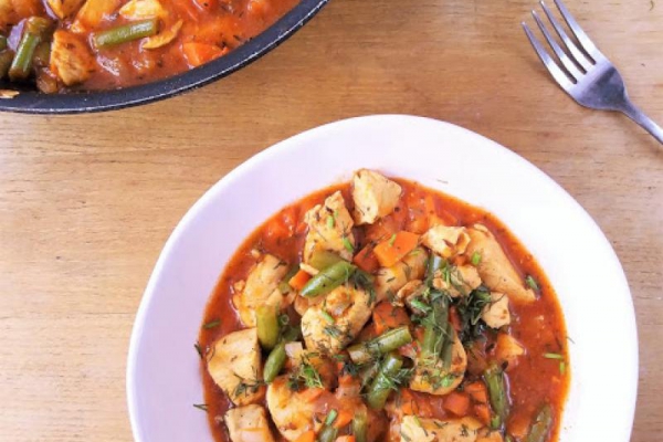 Gulasz ukraiński z kurczaka (fit) / Ukrainian Fit Chicken Goulash