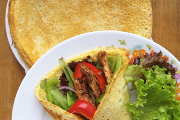 Naleśniki jaglane / Millet Flour Crepes