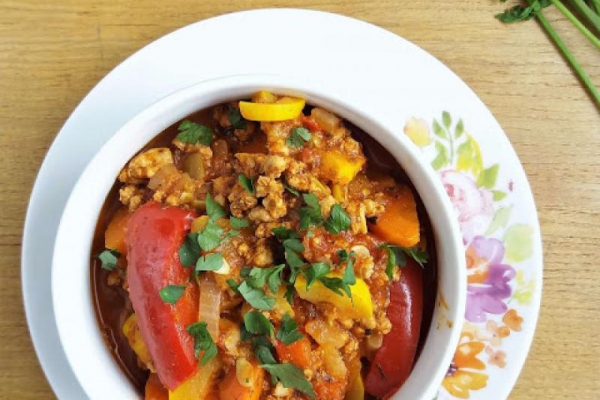 Leczo z mięsem mielonym / Ground Meat Leczo