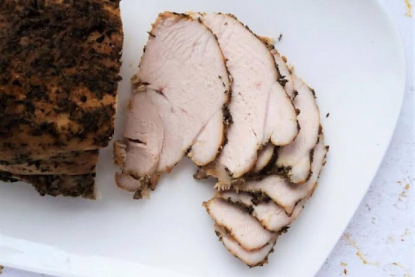 Pieczona pierś z indyka na kanapki / Baked Turkey Breast