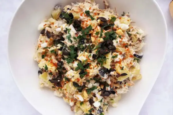 Sałatka ziemniaczana z wędzoną makrelą / Smoked Mackerel Potato Salad