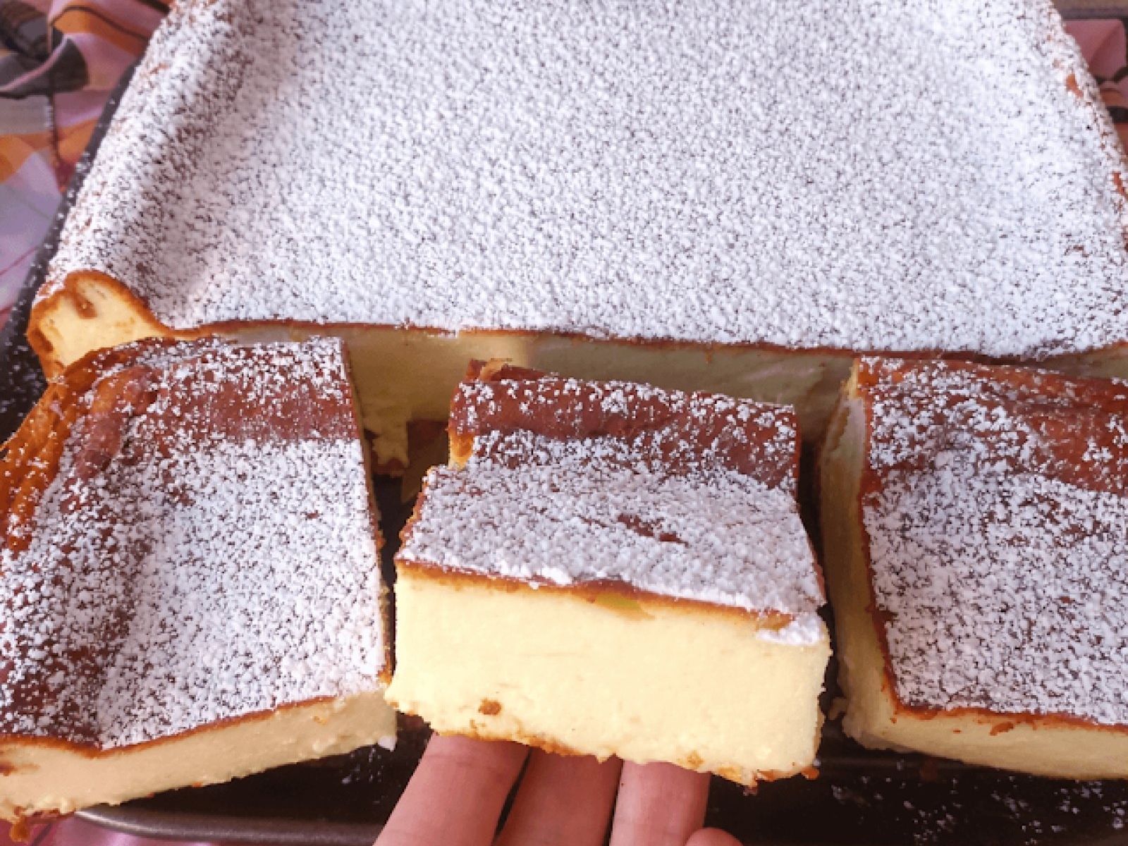 Sernik tradycyjny z budyniem