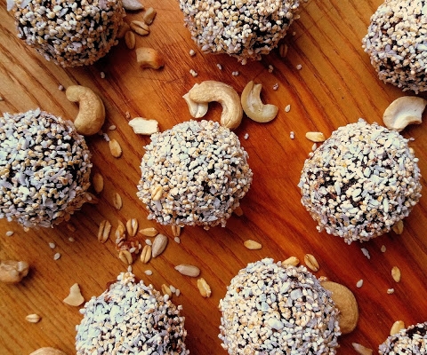 Zdrowe trufle z amarantusem / Amaranth Energy Balls