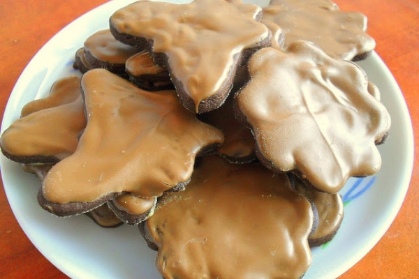 Kakaowe ciasteczka w czekoladzie