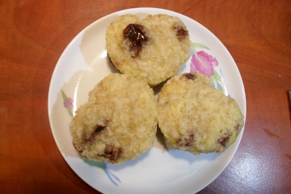 pomarańczowe muffinki z czekoladą