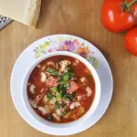 Włoska zupa...