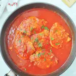 Schab w sosie pomidorowym