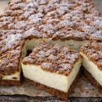 Sernik na ciemnym...