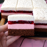 Ciasto Całusek z kremem...