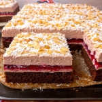 Ciasto Budyń i Porzeczka