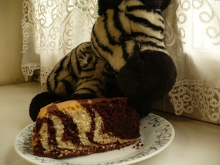 Ciasto Zebra (prostsza wersja)