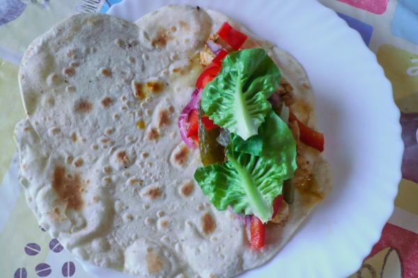 Tortilla z kurczakiem