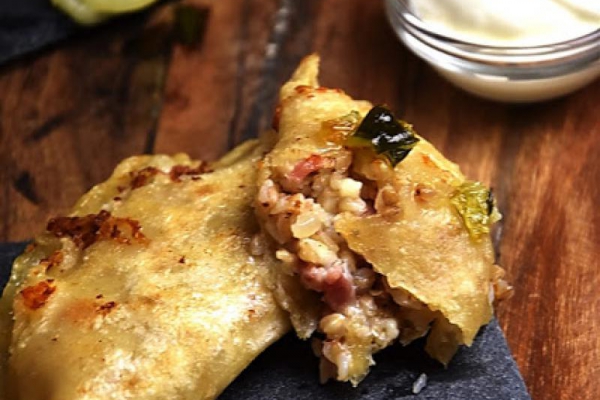 Pierogi z kaszą gryczaną