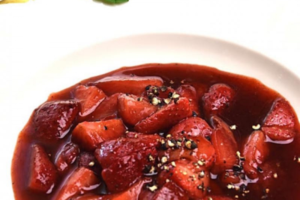 Truskawki balsamico