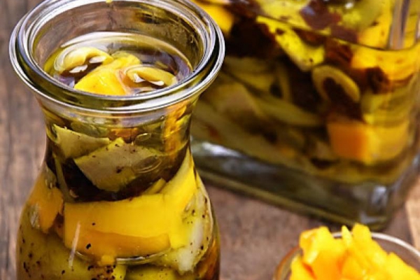 Śledzie z honey mango