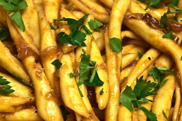 Makaron z anchovies