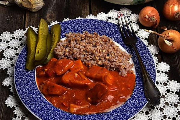 Gulasz bezmięsny (bezglutenowy)