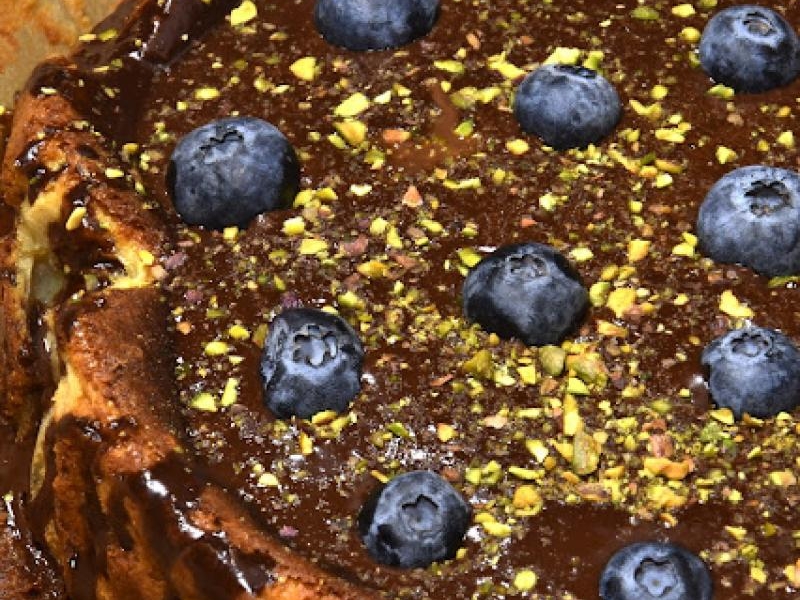 Sernik jagodowe mascarpone