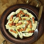 Kluski twarogowo-ziołowe