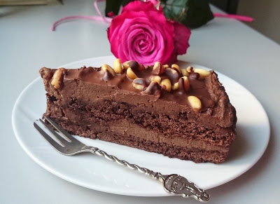 Wegańskie, rozpustne ciasto czekoladowe; Kraków i Wieliczka