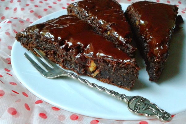 Cukiniowe brownie z czekoladową polewą, Sesje