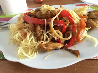 Kurczak z warzywami po chińsku 