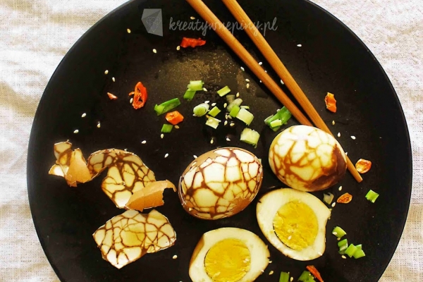 Chińskie jajka marmurkowe