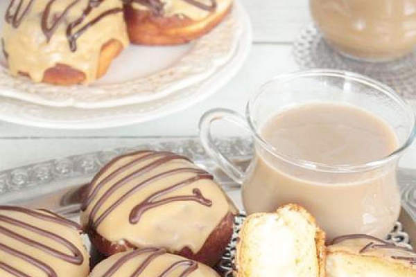 pączki z masą a la tiramisu