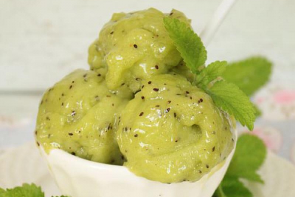 sorbet z kiwi