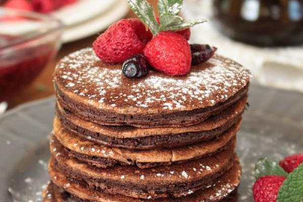 pancakes czekoladowe