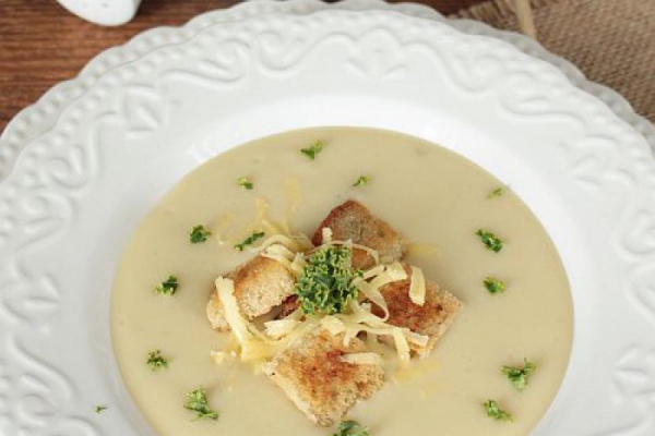 zupa krem czosnkowy