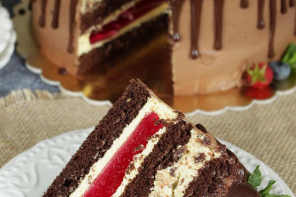 tort z galaretką