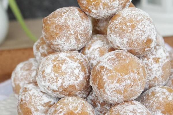 ekspresowe mini pączki z serkiem mascarpone + film