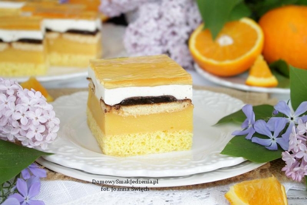ciasto słoneczna pomarańcza