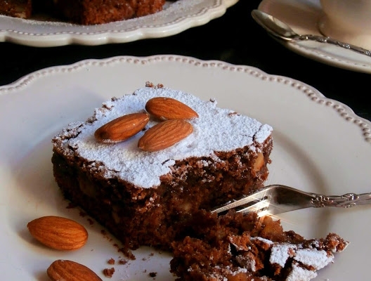 Ciasto Czekoladowe z Migdałami (Brownies z Migdałami)