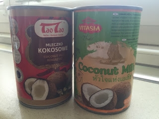 Porównanie mleczka kokosowego - Tao Tao i Vitasia