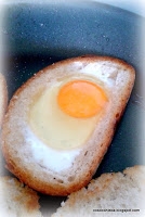 Jajko sadzone w grzance tzw. 