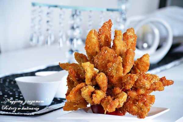,,Nuggetsy z sezamem’’