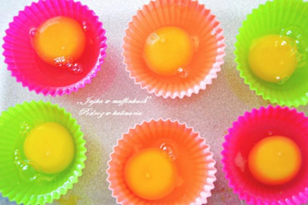 ,,Jajka w muffinkach’’
