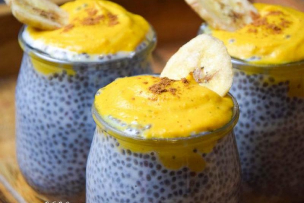 Chia Pudding z dyniowym kremem