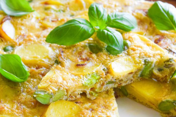 Hiszpańska tortilla de patatas z bobem FIT