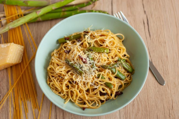 Carbonara szparagowa