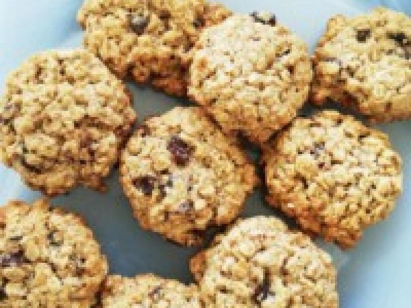 Chrupiące ciasteczka owsiane