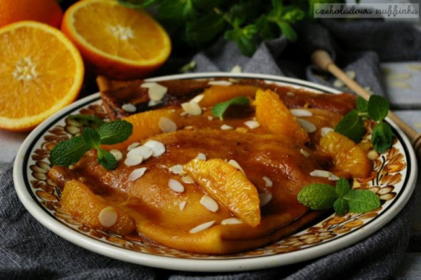 Francuskie naleśniki z pomarańczami a la Suzette