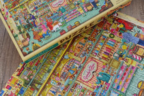 Puzzle detektyw Pierre w labiryncie - rozrywka na długie zimowe wieczory.
