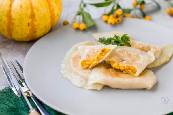 Pierogi Z Twarogiem I DyniÄ…
