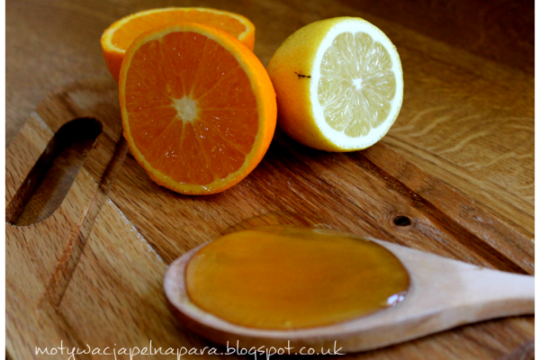 Ryba w sosie miodowo-pomarańczowym