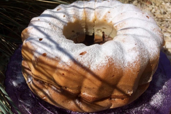 Prosta babka czarno - biała z olejem